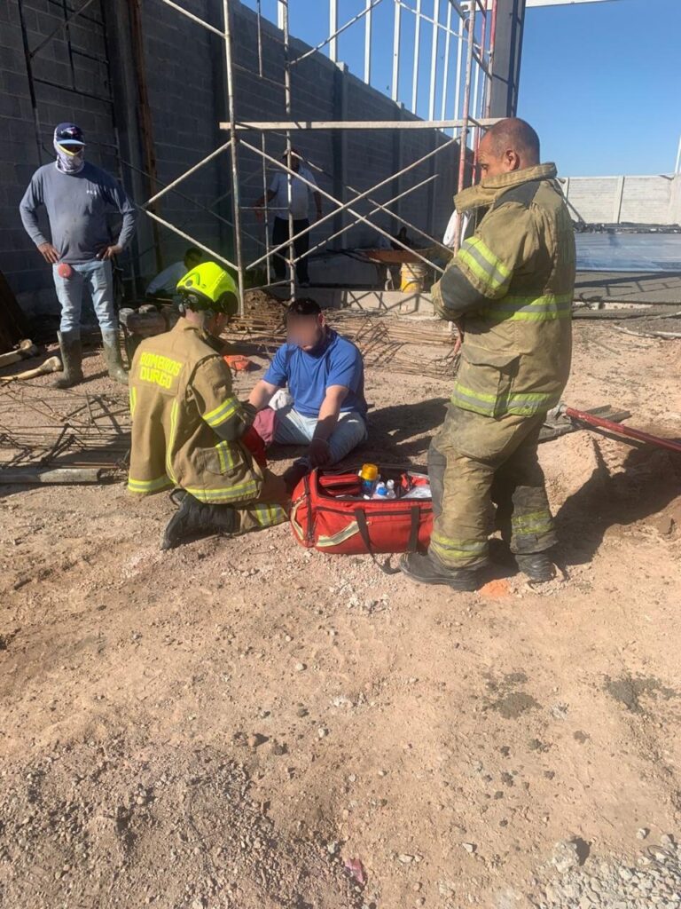 Joven se electrocutó cuando trabajaba en la obra