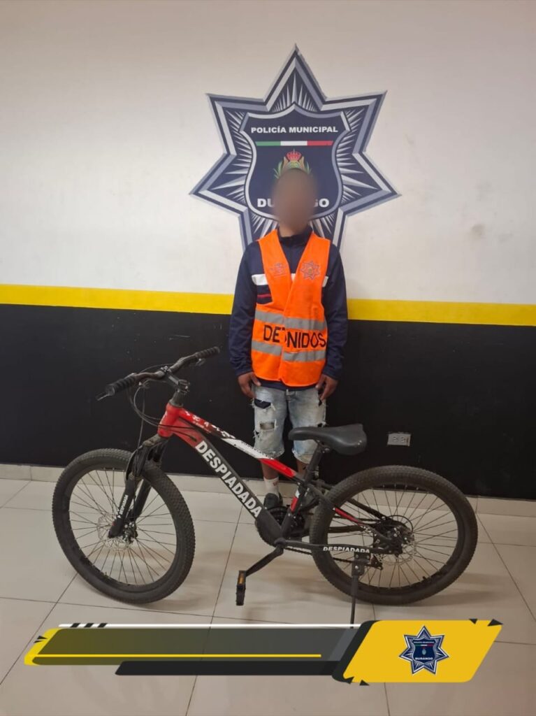 Conducía bicicleta y no pudo acreditar la propiedad