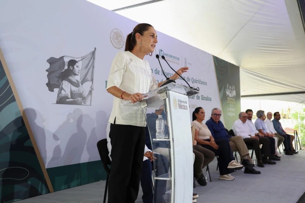 Desde Sinaloa, Sheinbaum afirma: “Ni nos quebramos ni nos acobardamos” ante hechos de violencia