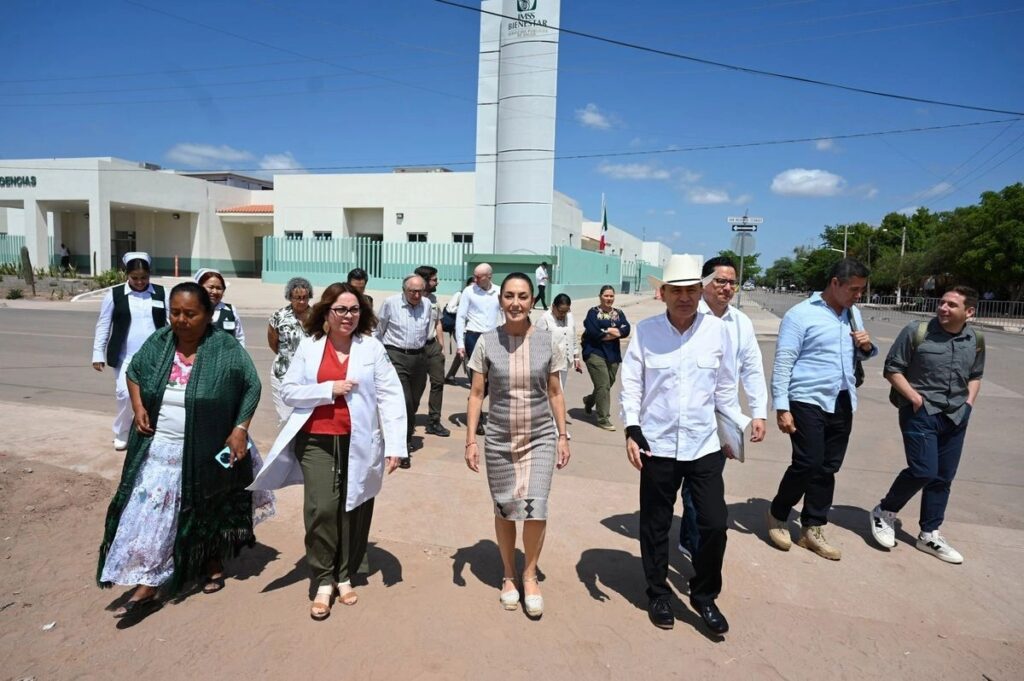 Sheinbaum inaugura hospital IMSS Bienestar en Sonora
