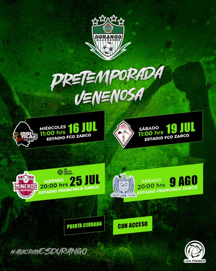 Alacranes tendrá partidos de pretemporada rumbo al arranque del torneo.