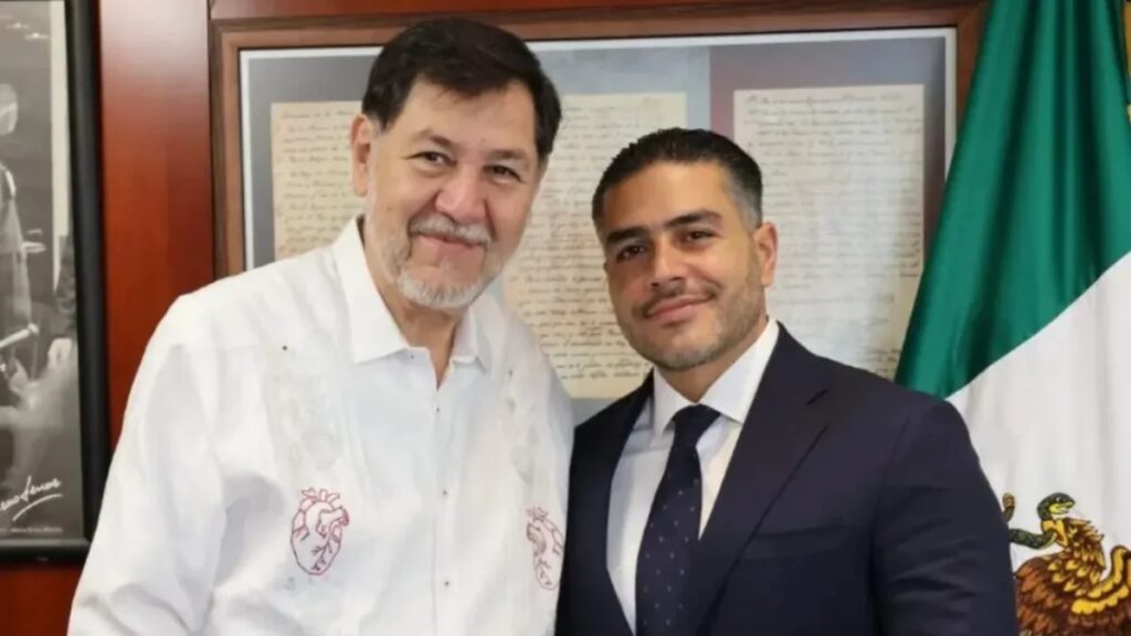 García Harfuch y Fernández Noroña se reúnen para abordar temas de seguridad