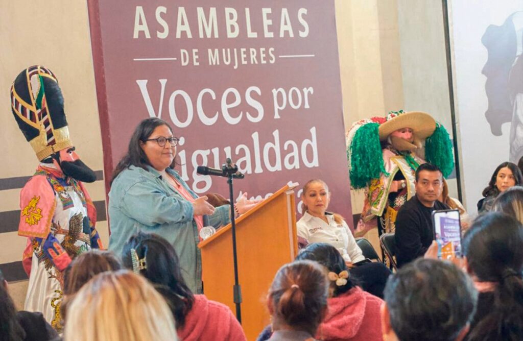 Citlalli Hernández llama a distribuir el trabajo doméstico para lograr igualdad sustantiva