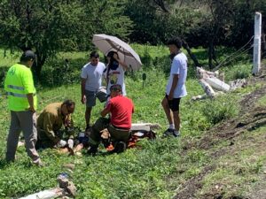 Cuatro menores y dos adultos lesionados en accidente