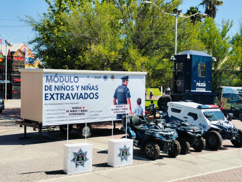 Estatales localizan a 21 niños extraviados en La Feria