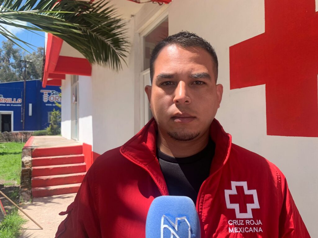 Incrementan reportes de emergencia a Cruz Roja en Pueblo Nuevo