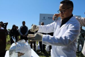  Queman más de 250 kilos de droga (video)
