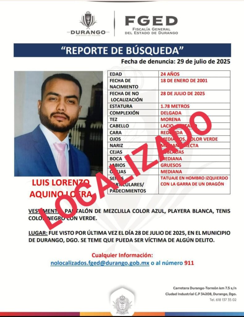 Aparece sano y salvo conductor de Uber