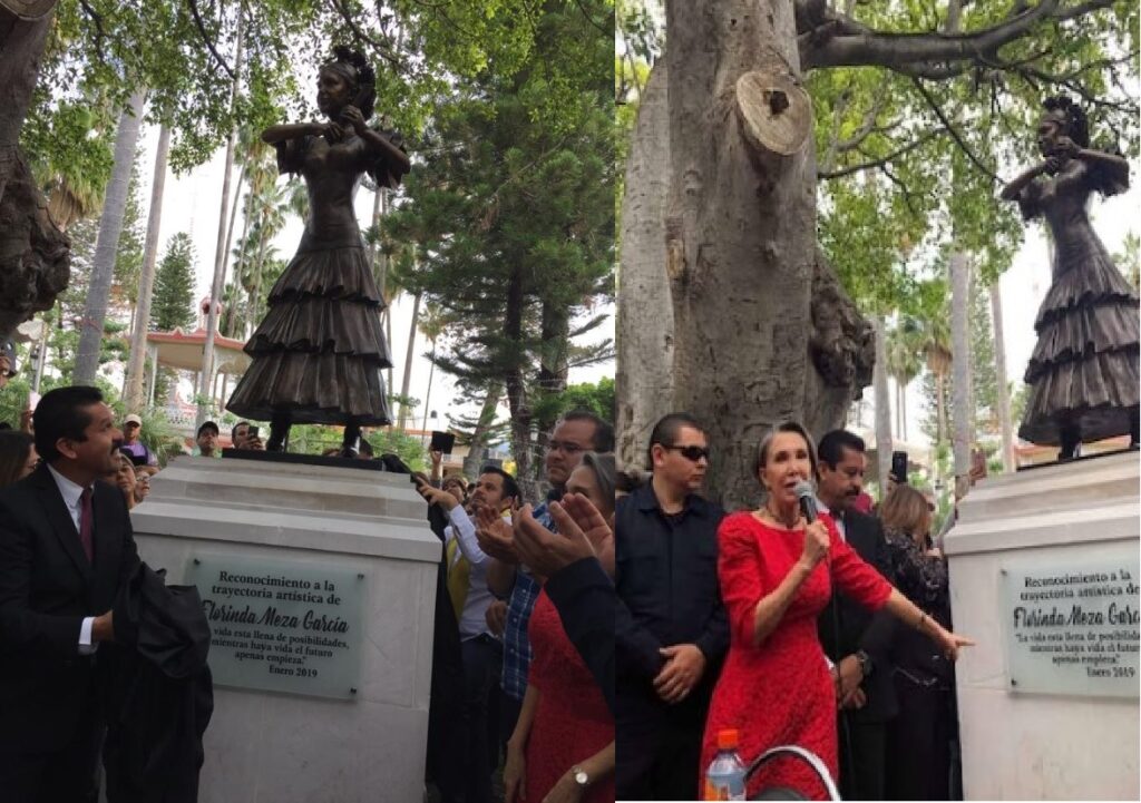 Controversia en Juchipila por Estatua de Florinda Meza