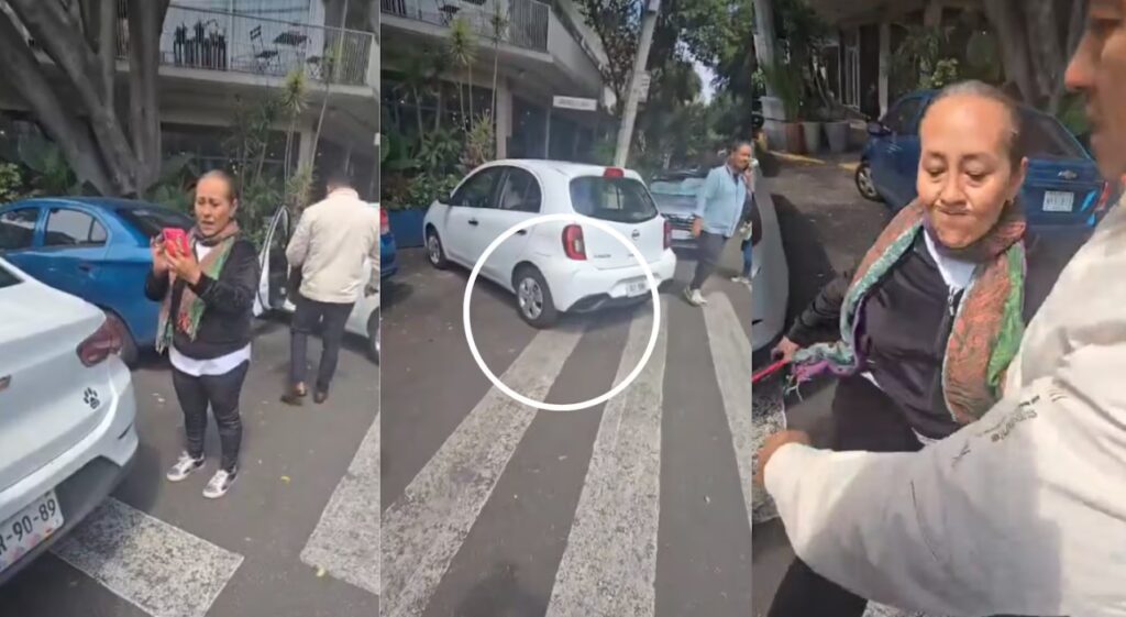 Mujer apodada ‘Lady Paso Peatonal’ agrede a policía en la CDMX