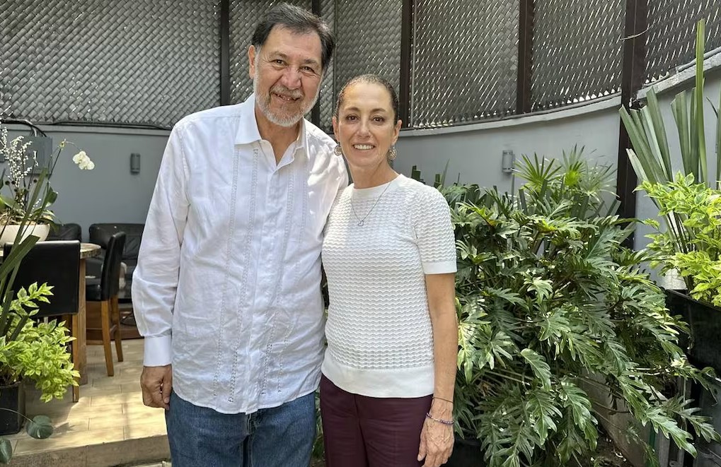 Gerardo Fernández Noroña invita a Claudia Sheinbaum a toma de protesta del nuevo Poder Judicial