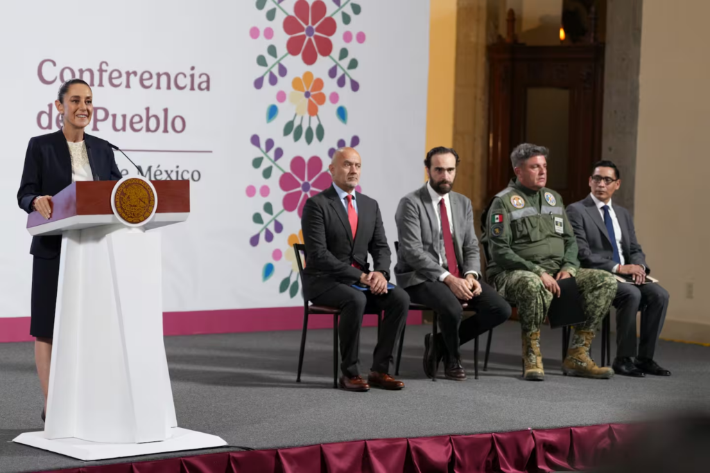 Sheinbaum se reunirá con congresistas de EE.UU. en Palacio Nacional