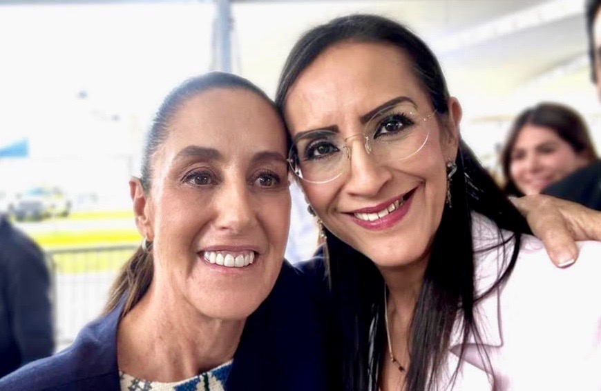 Laura Imelda asiste a la inauguración del Hospital del ISSSTE en Tlajomulco
