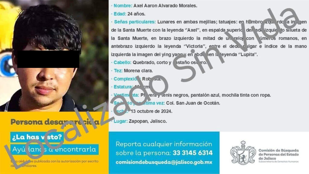 Otro joven de Jalisco localizado sin vida en Sinaloa