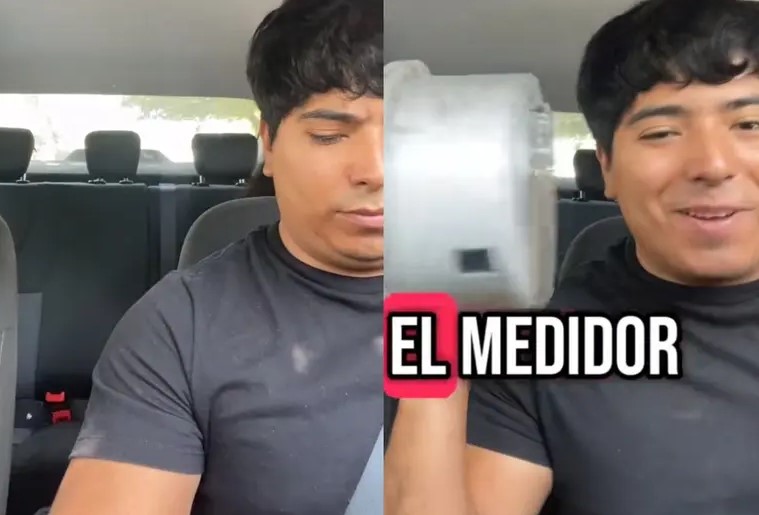 Conductor de Uber roba medidor de luz por venganza
