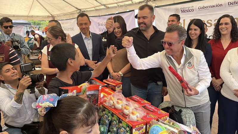 Arranca  campaña “Sí al Desarme, Sí a la Paz” con apoyo del Gobierno de Jalisco