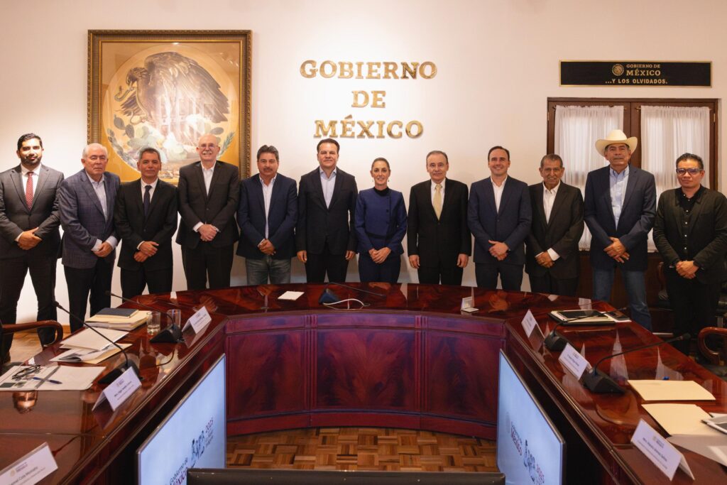 Gobernador Esteban suma esfuerzos con la Presidenta Claudia ante el reto del cierre de la frontera