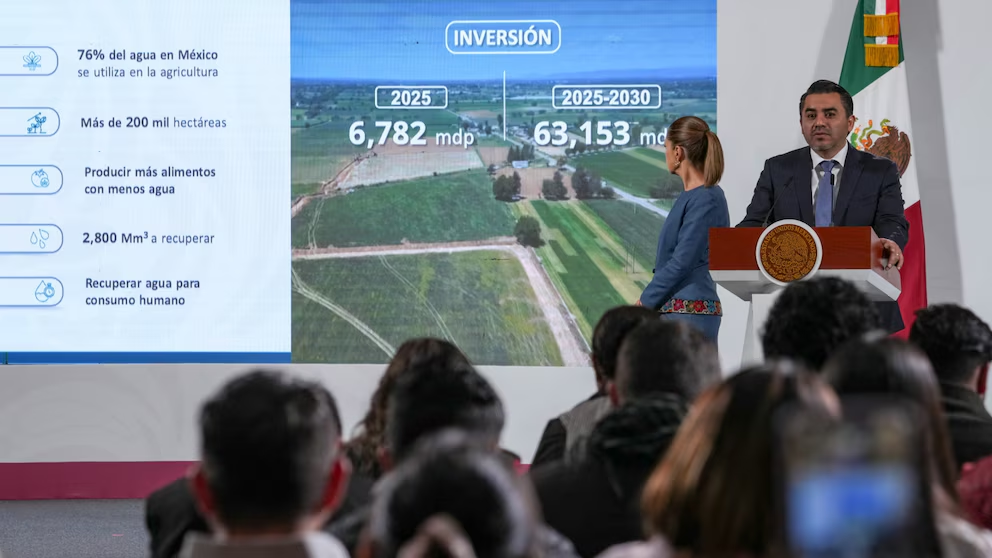 Conagua reporta avances del Programa Nacional de Tecnificación de Riego