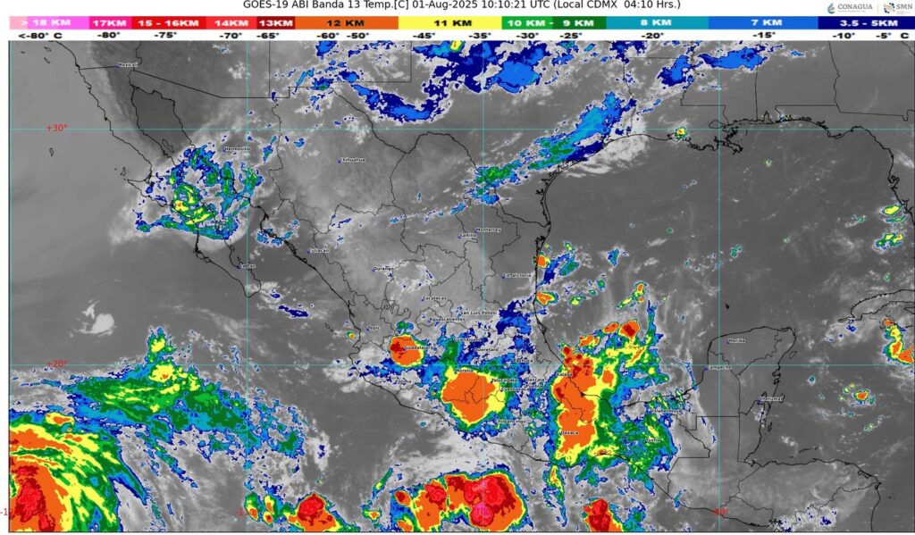 Hoy viernes y el fin de semana; seguirán las lluvias