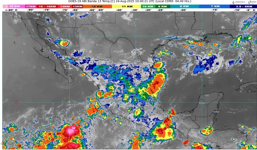 Tormentas y recuperación hídrica marcan la jornada dominical en Jalisco