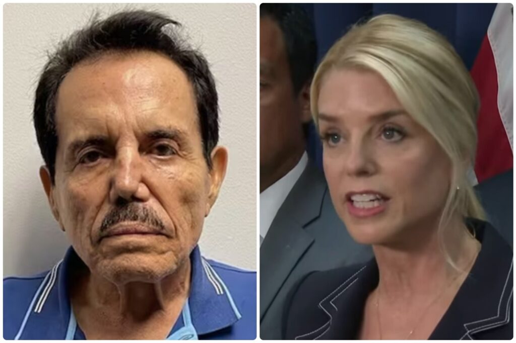 El ‘Mayo’ Zambada ya no caminará libre, morirá en prisión de EU: Pam Bondi