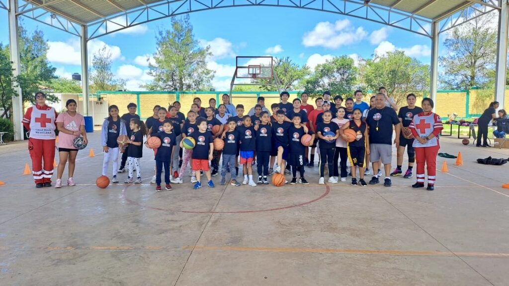 Concluye el 5º Campamento de Verano de Básquetbol en Guadalupe Victoria