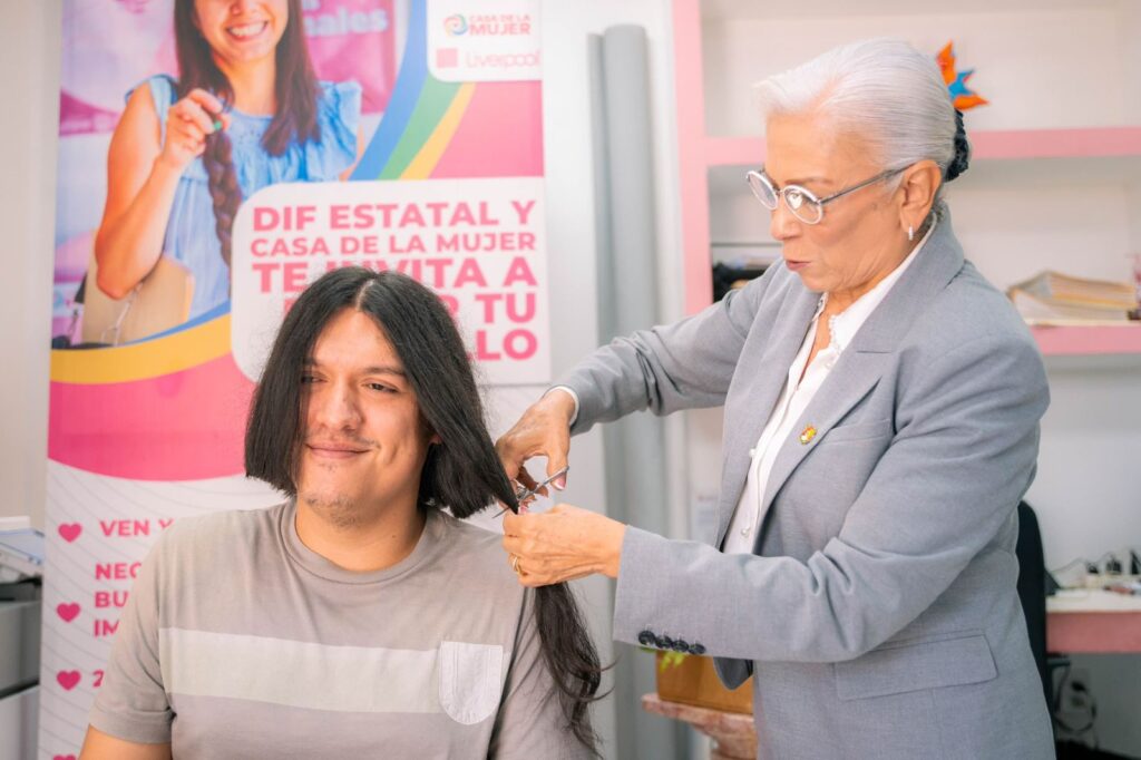 Beatriz Estrada fortalece la campaña de donación de cabello, un gesto que transforma vidas