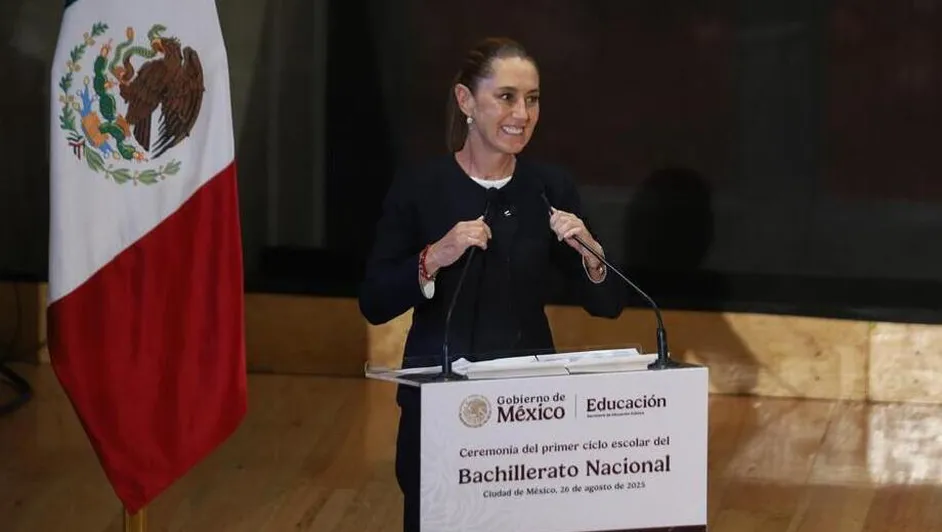 Sheinbaum arranca Sistema Nacional de Bachillerato con 37 mil espacios y doble certificación