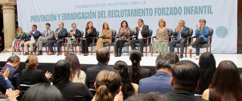 Jalisco impulsa leyes  para erradicar el reclutamiento forzado infantil