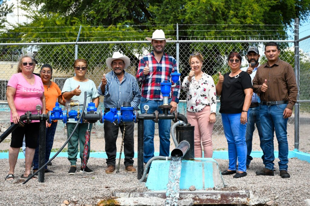 Alcalde César Rivas entrega pozo de agua en Favelas; solución histórica al desabasto