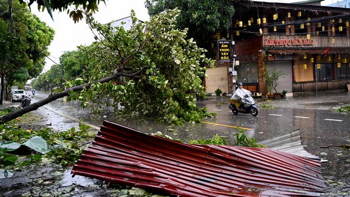 Tifón Kajiki deja cinco muertos en Tailandia y daños en Vietnam