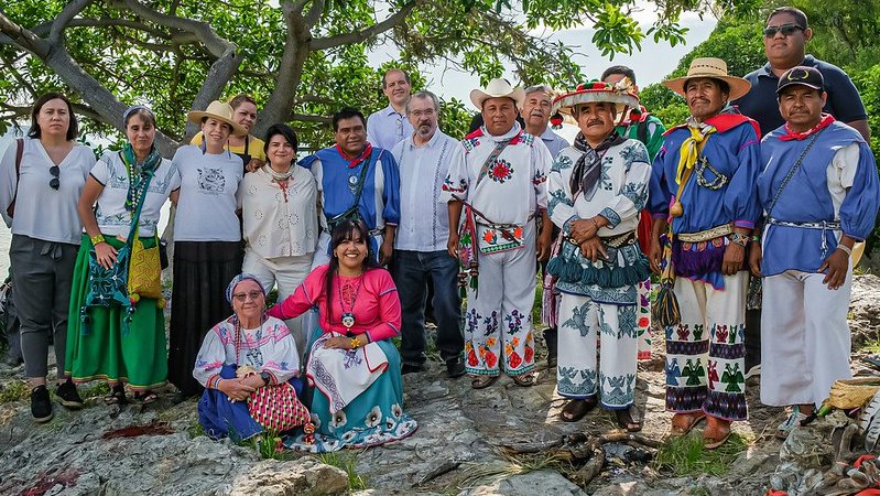 Refrenda Gobierno de Jalisco compromiso con la protección del Lugar Sagrado de Xapawiyemeta en la Isla de los Alacranes