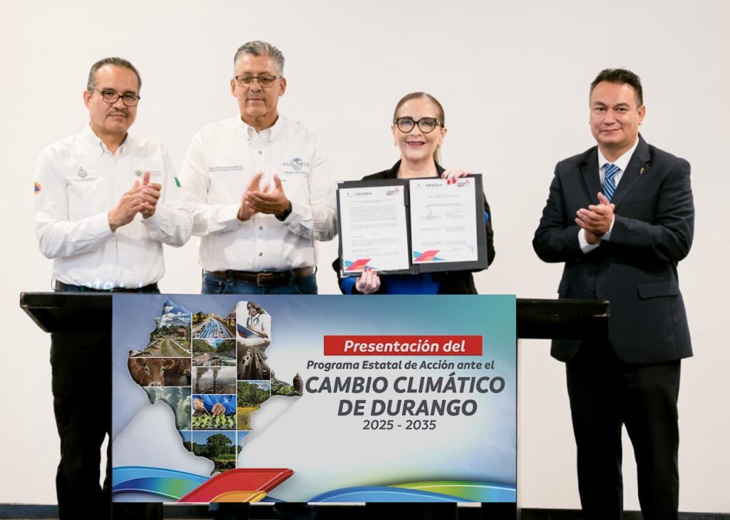 Gobierno de Durango presenta el Programa Estatal de Acción ante el Cambio Climático 2025–2035