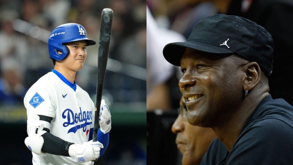 Comparan a Otani con Michael Jordan.