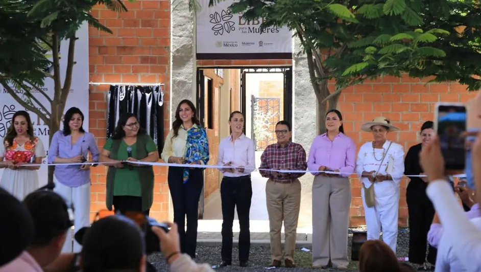 Claudia Sheinbaum inaugura Centro LIBRE para mujeres en Guanajuato