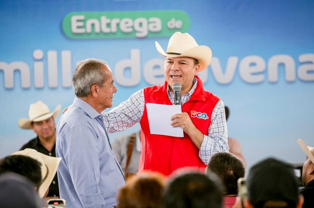 Productores de la sierra duranguense reconocen respaldo oportuno de Esteban, con apoyos que ayudan de verdad