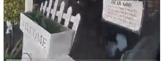 VIDEO: Graban «supuesto» alienígena afuera de una casa y desata pánico