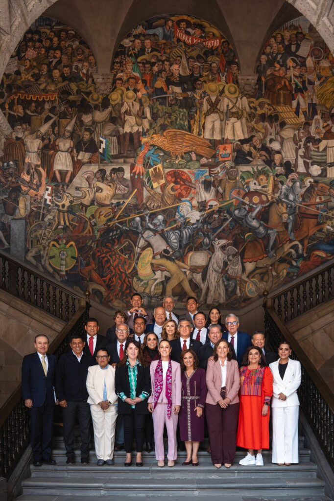 Se reúne Miguel Ángel Navarro con la Presidenta Claudia Sheinbaum
