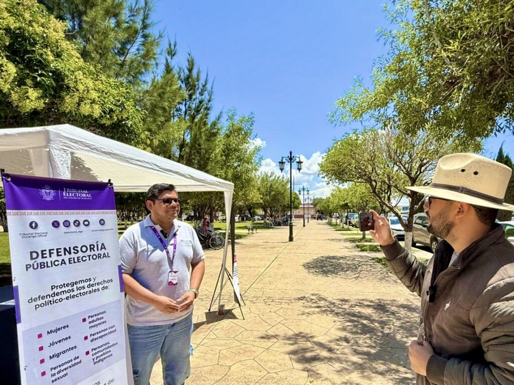 Módulo Itinerante de la Defensoría Pública Electoral visita Guadalupe Victoria