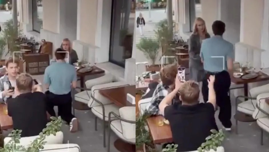 VIDEO: Hombre golpea a su pareja tras ser rechazado en propuesta de matrimonio