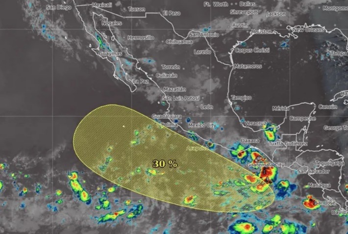 Conagua vigila la formación del ciclón tropical “Juliette”
