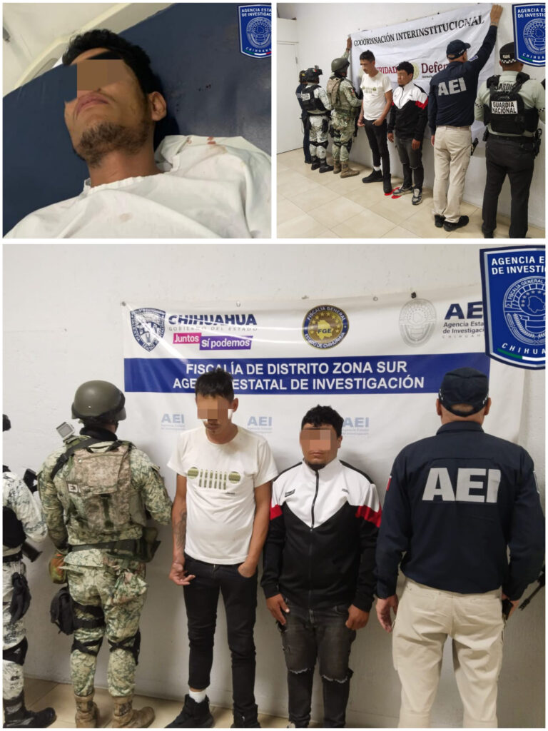 Rescató Célula BOI a paramédicos secuestrados en Chihuahua y detuvo a dos presuntos implicados