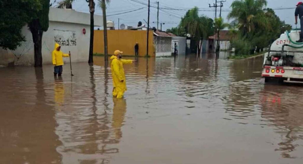 38 colonias presentaron afectaciones por lluvias de fin de semana
