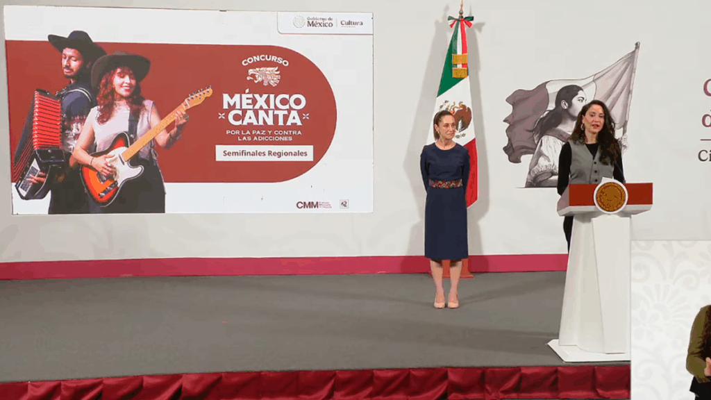 Cultura presenta los primeros clasificados del concurso ‘ México canta ‘