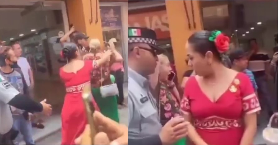 Senadora Juanita Guerra y su hermana protagonizan riña con comerciantes