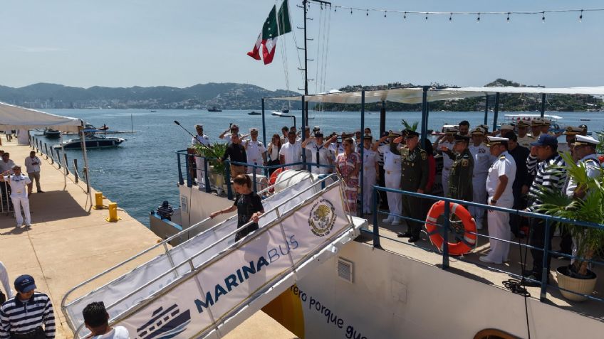 Sheinbaum inaugura el Marinabus y reafirma compromiso con Acapulco