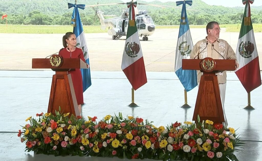 México y Guatemala firman compromisos en áreas clave para fortalecer la cooperación bilateral
