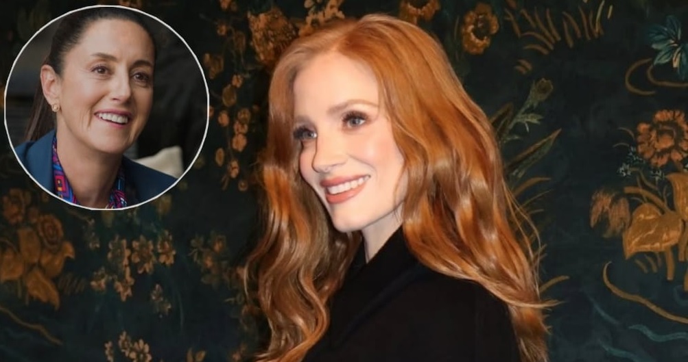 “Me inspira”: Jessica Chastain elogia a Claudia Sheinbaum y anuncia regreso a la Universidad