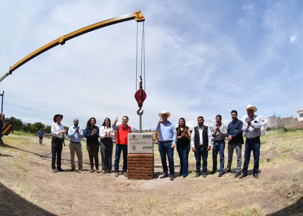 Arranca construcción del Hospital General de Santiago Papasquiaro: inversión de 397 millones de pesos