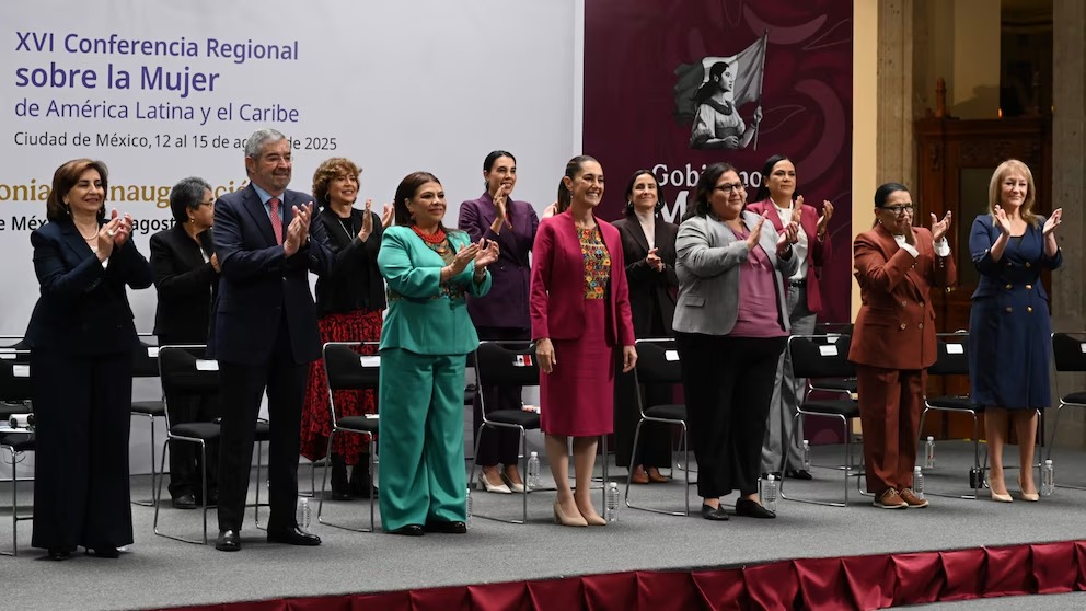 Sheinbaum inaugura XVI Conferencia Regional sobre las Mujeres en América Latina y el Caribe